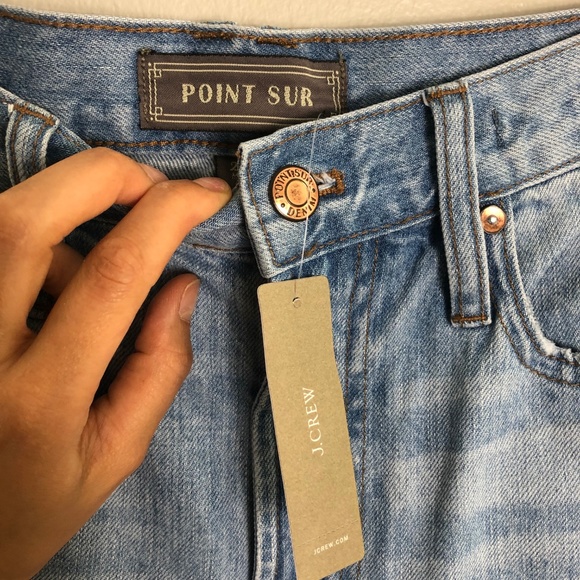 ⛔️SOLD⛔️J. Crew Point Sur High-rise Retro Straigh - Picture 4 of 7